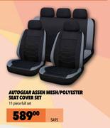 Autogear Assen Mesh/ Polyester Seat Cover Set SA95