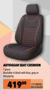 Autogear Seat Cushion (1 Piece) CS10BKBL/ BKGR/ BKRD