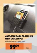 Autogear Dash Organiser With Cable Input D01