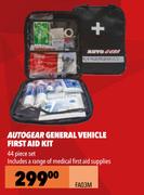 Autogear General Vehicle First Aid Kit (44 Piece Set) FA03M