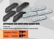Autogear Car Door Edge Guard Set (4 Piece Set) Transparent DG23CL