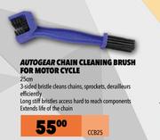 Autogear Chain Cleaning Brush For Motor Cycle (25cm) CCB25