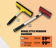 Midas Style Window Squeege (20cm) SQ01M