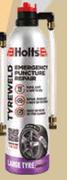 Holts Tyreweld (500ml 4 x 4 With Tyre Inlator) HT4YA