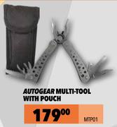 Autogear Multi-Tool With Pouch MTP01