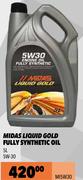 Midas Liquid Gold Fully Stnthetic Oil 5W 30 M15W30-5Ltr