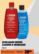 Spanjaard Engine Cleaner & Degreaser Blue (Water-Based)-500ml