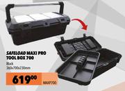 Safeload Maxi Pro Black Tool Box 700 MAXP700