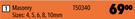 Ampro Drill Bit Sets 5 Piece Set Masonry T50340