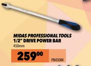 Midas Professional Tools 1/2" Drive Power Bar 450mm PB450M