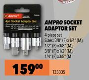 Ampro Socket Adaptor Set T33335