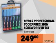 Midas Professional Tools Precision Screwdriver Set SDJ02M