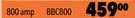 Autogear Booster Cables 800 Amp BBC800