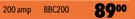 Autogear Booster Cables 200 Amp BBC200