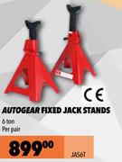 Autogear Fixed Jack Stands 6 Ton JAS6T-Per Pair