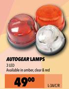 Autogear Lamps 3 LED L-3A/C/R