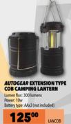 Autogear Extension Type COB Camping Lantern LANCOB