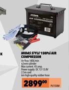 Midas Style 150 Psi Air Compressor PU150M