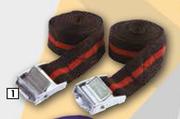 Autogear Quick Release Tie Downs 2 Piece Set 25mm x 2.5m 200Kg LH02