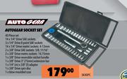 Autogear Socket Set 40 Piece Set SK40PC