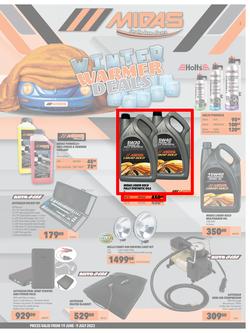 MIDAS : Winter Warmer Deals (19 June - 09 July 2023), page 1