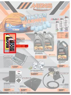 MIDAS : Winter Warmer Deals (19 June - 09 July 2023), page 1