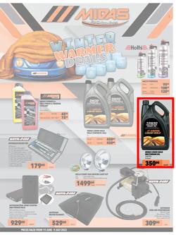 MIDAS : Winter Warmer Deals (19 June - 09 July 2023), page 1
