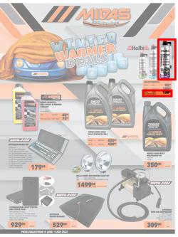 MIDAS : Winter Warmer Deals (19 June - 09 July 2023), page 1