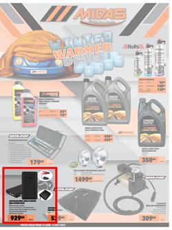 MIDAS : Winter Warmer Deals (19 June - 09 July 2023), page 1