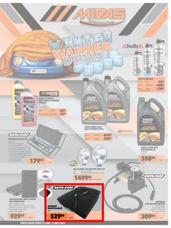 MIDAS : Winter Warmer Deals (19 June - 09 July 2023), page 1