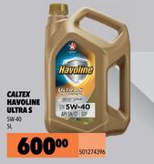 Caltex Havoline Ultra S 5W-40-5L