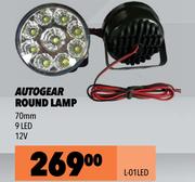 Autogear Round Lamp L-01LED
