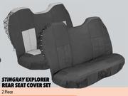 Stingray Explorer Rear Seat Cover Set 2 Piece Black SA323