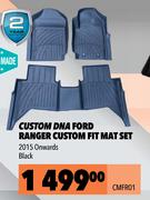 Custom DNA Ford Ranger Custom Fit Mat Set CMFR01