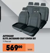 Autogear Elite Jacquard Seat Cover Set SA500