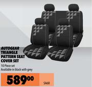 Autogear Triangle Pattern Seat Cover Set SA68