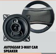 Autogear 3 Way Car Speaker 4" 100W SK01