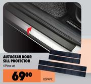Autogear Door Sill Protector (4 Piece Set) DSP4PC
