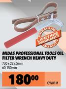 Midas Professional Tools Oil Filter Wrench (Heavy Duty) OW01M