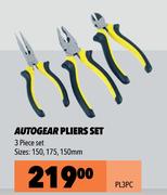 Autogear 3 Pice Pliers SetPL3PC