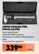 Ampro Stainless Steel Digital Caliper T74615