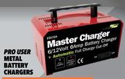 Pro User Metal Battery Chargers 12V 4 Amp EBC4A