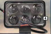 Lumin Worklights 12/48V 6 LED 18W 2900K LWK0004