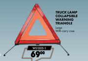 Truck Lamp Collapsible Warning Triangle Large WS1205-1