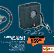Autogear Mini Air Compressor PU05