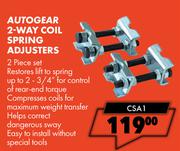 Autogear 2 Way Coil Spring Adjusters CSA1