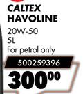 Caltex Havoline 20W-50 500259396-5L