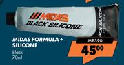 Midas Formula+ Silicone Black MBS90-70ml