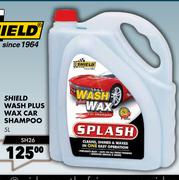 Shield Wash Plus Wax Car Shampoo SH26-5L