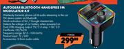 Autogear Bluetooth Handsfree FM Modulator Kit FM06
